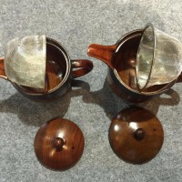 木质茶壶 日式茶具茶壶