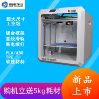3D打印机桌面级高精度大尺寸单喷头FDM 3D打印机 设计Diy套件