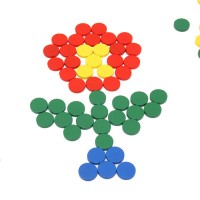 圆圆板 专业版蒙台蒙特梭利数学教育蒙氏教具幼儿园儿童早教玩具