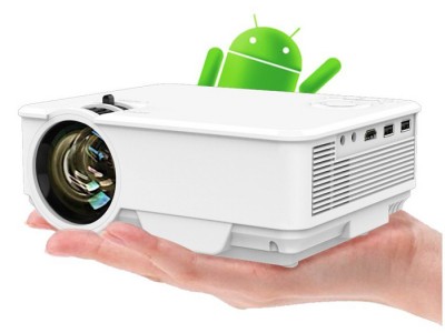 投影仪批发 5.8寸超高清4K无线WIFI安卓1080P家用教学办公投影机