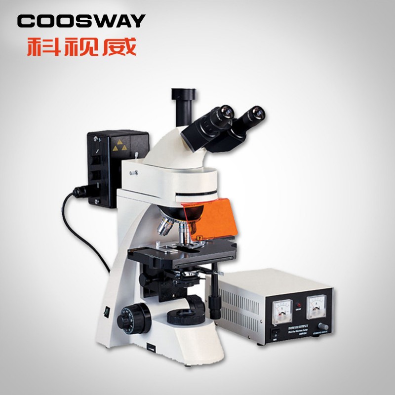 生物荧光显微镜 倒置放大镜高倍带拍照存储测量功能工业仪器设备